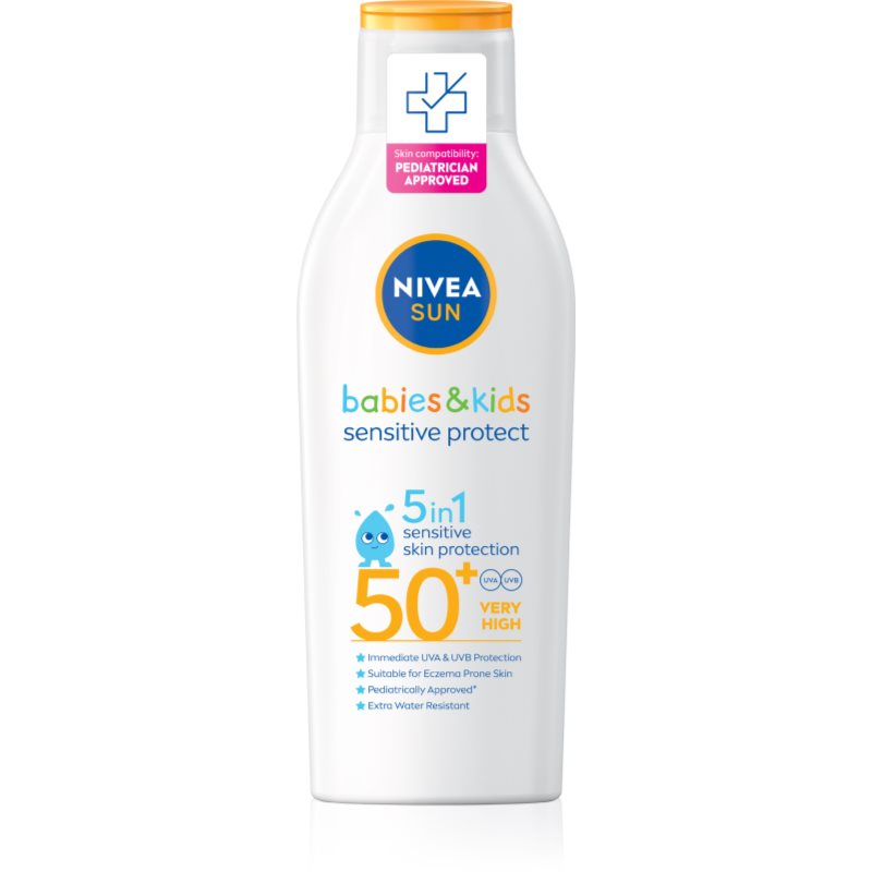 NIVEA SUN Kids mleczko do opalania dla dzieci SPF 50+ 200 ml