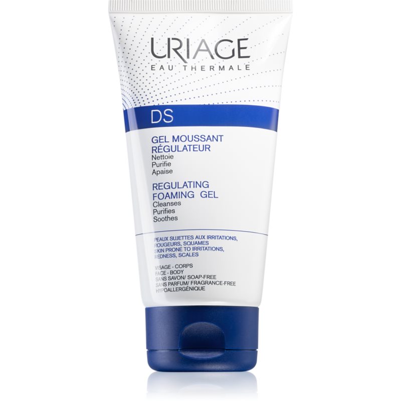 Uriage D.S. żel pod prysznic myjący do skóry łojotokowej - 150ml