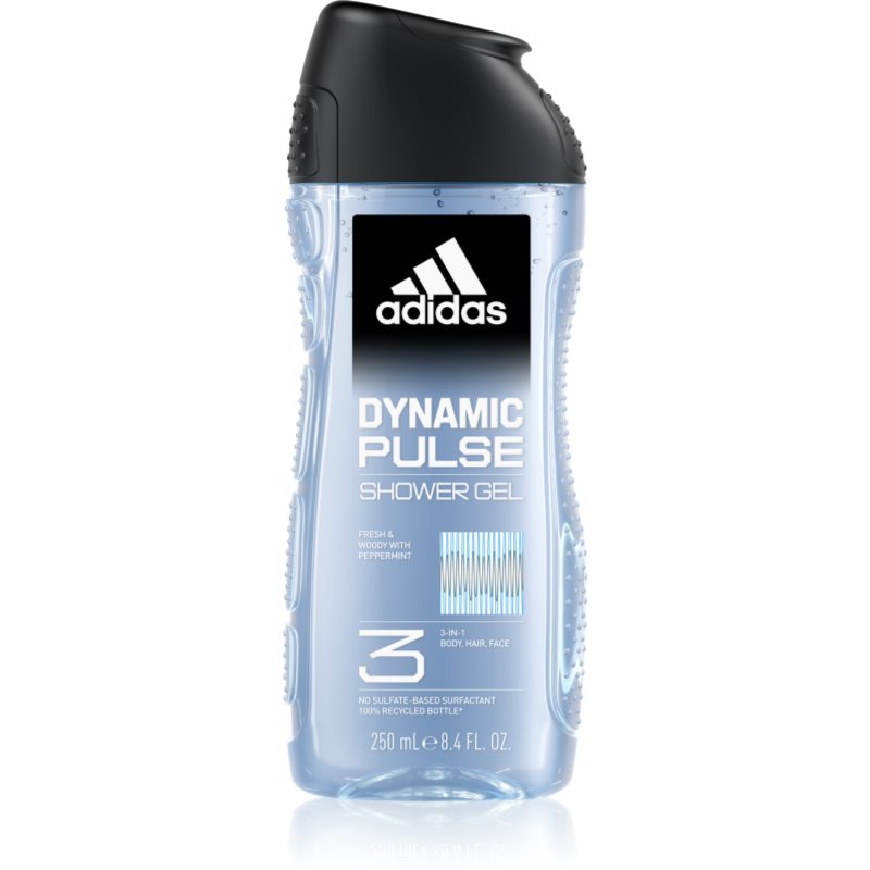 Adidas Dynamic Pulse Shower Gel 3-In-1 Żel pod prysznic dla mężczyzn 250 ml