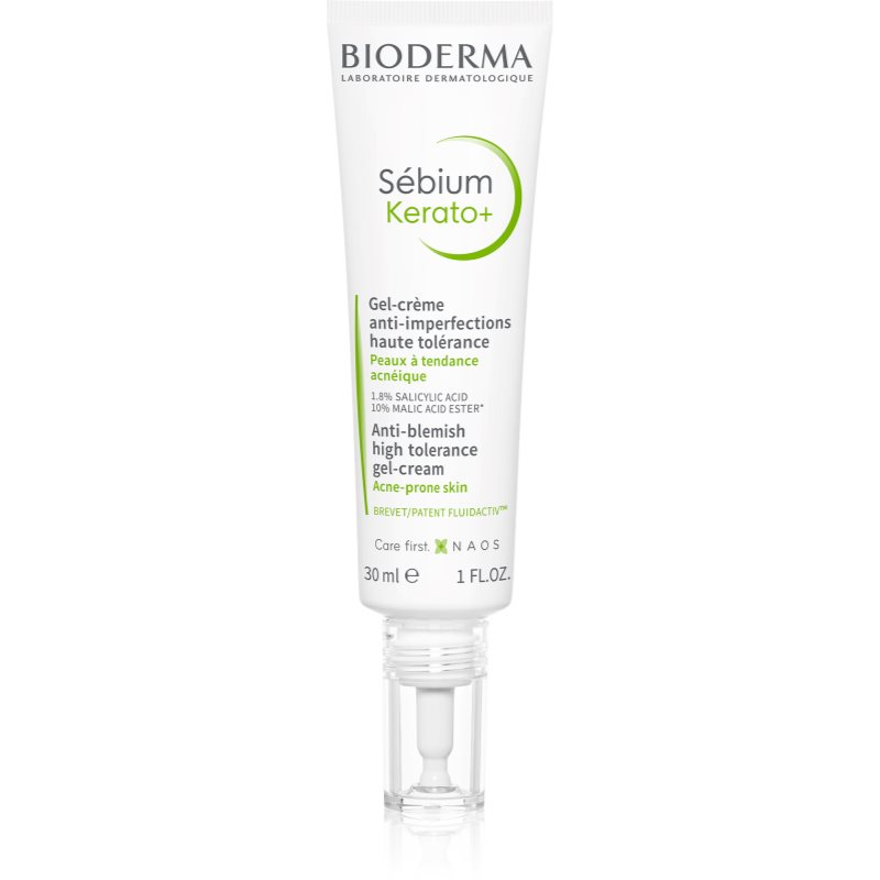 Bioderma Sebium Kerato+ żel-krem przeciwtrądzikowy o wysokiej tolerancji 30 ml