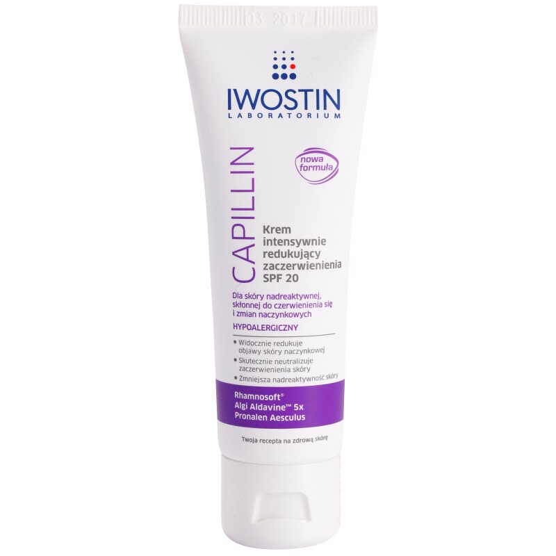 Iwostin Capillin Wzmacniający krem na naczynka SPF20 bogata konsystencja 40ml