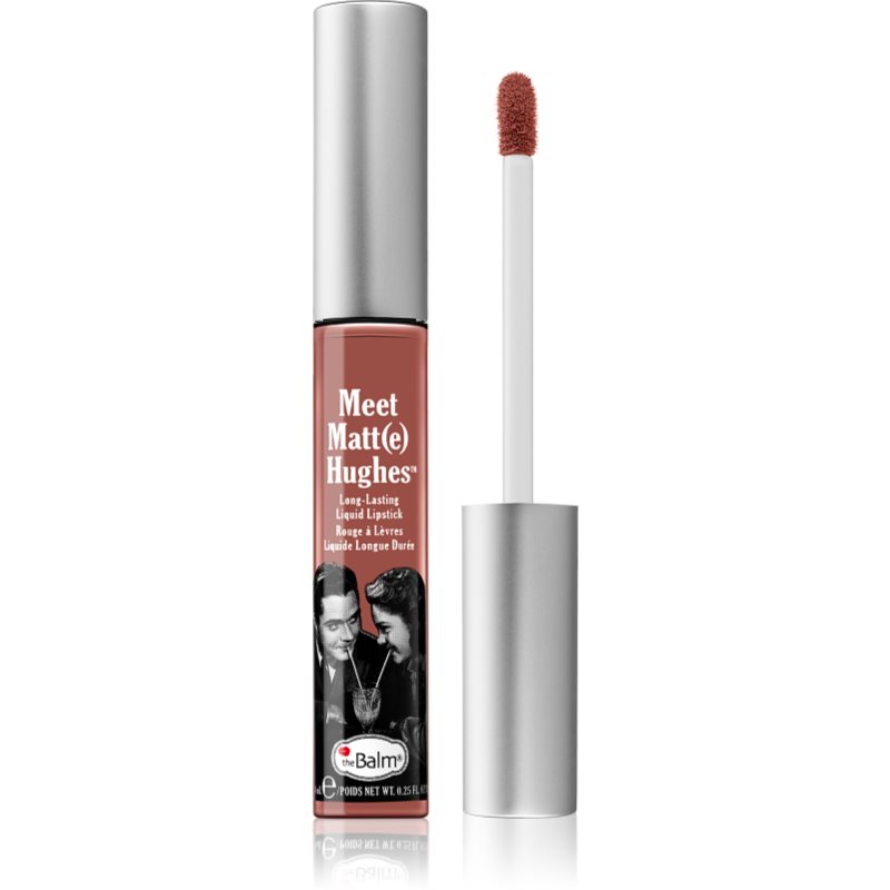 The Balm, Meet Matte Hughes, długotrwała pomadka w płynie Committed, 7,4 ml
