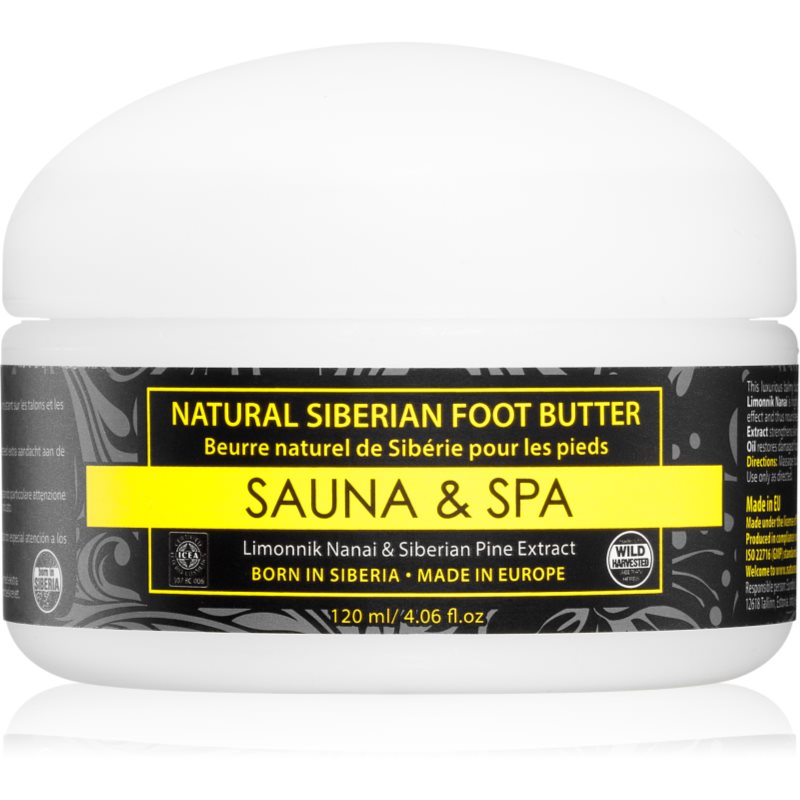 Siberica Professional Professional, Sauna&Spa, naturalne syberyjskie masło do stóp, 120 ml