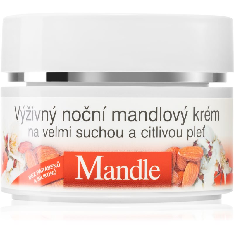 Bione Cosmetics Almonds odżywczy krem na noc do skóry bardzo suchej i wrażliwej 51 ml