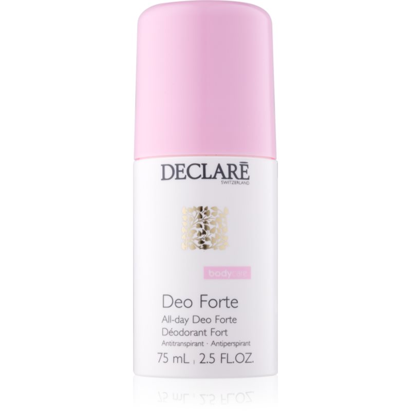 Declare Body Care antyperspirant roll-on do codziennego użytku All-Day Deo Forte Without Fragrance 75 ml