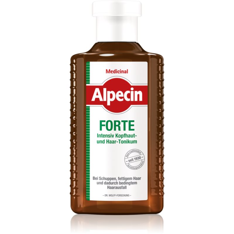 Alpecin Medicinal Forte intensywny tonik przeciw łupieżowi i wypadaniu włosów 200 ml