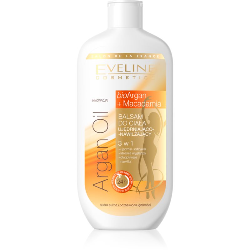 Eveline Cosmetics Argan Oil nawilżające i ujędrniające mleczko do ciała 350 ml