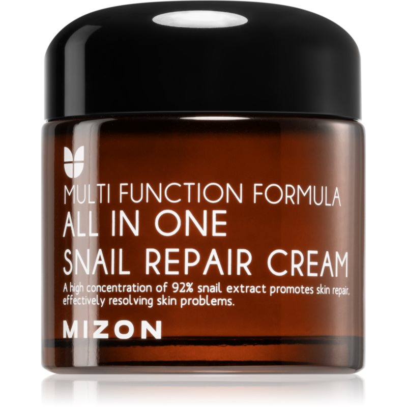 Mizon Mizon Multi Function Formula krem regenerujący z ekstraktem ze śluzu z ślimaka 92% All In One Snail Repair Cream) 75 ml