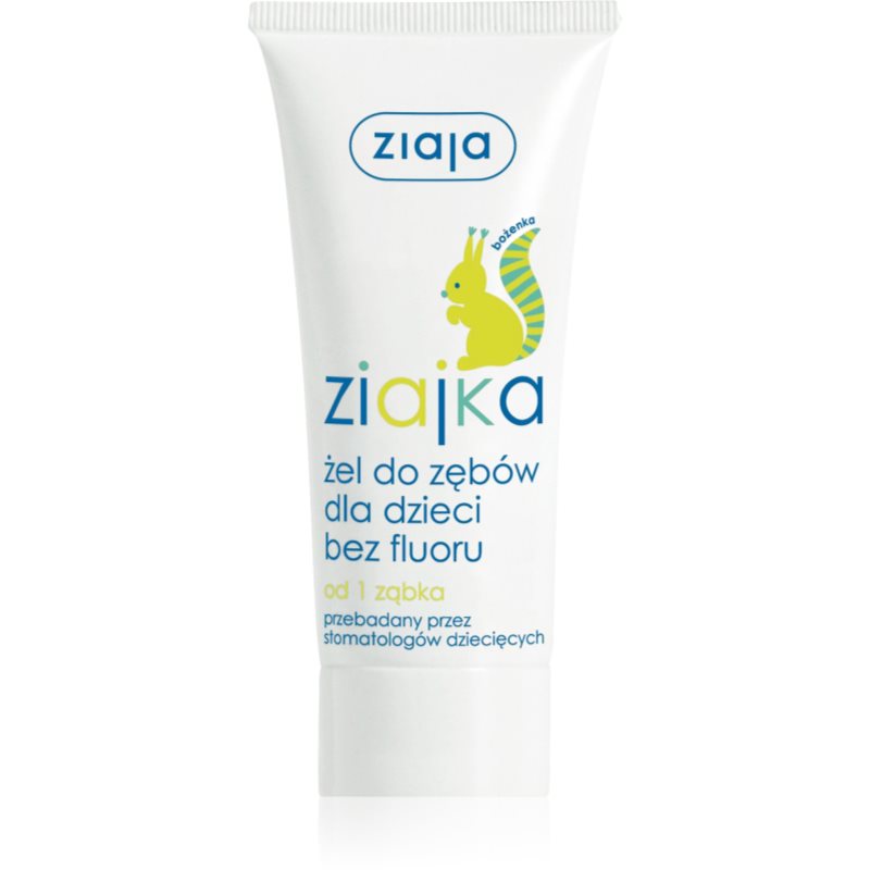 ZIAJA LTD. Z.P.L. Ziaja ziajka Żel do zębów dla dzieci bez fluoru 50 ml