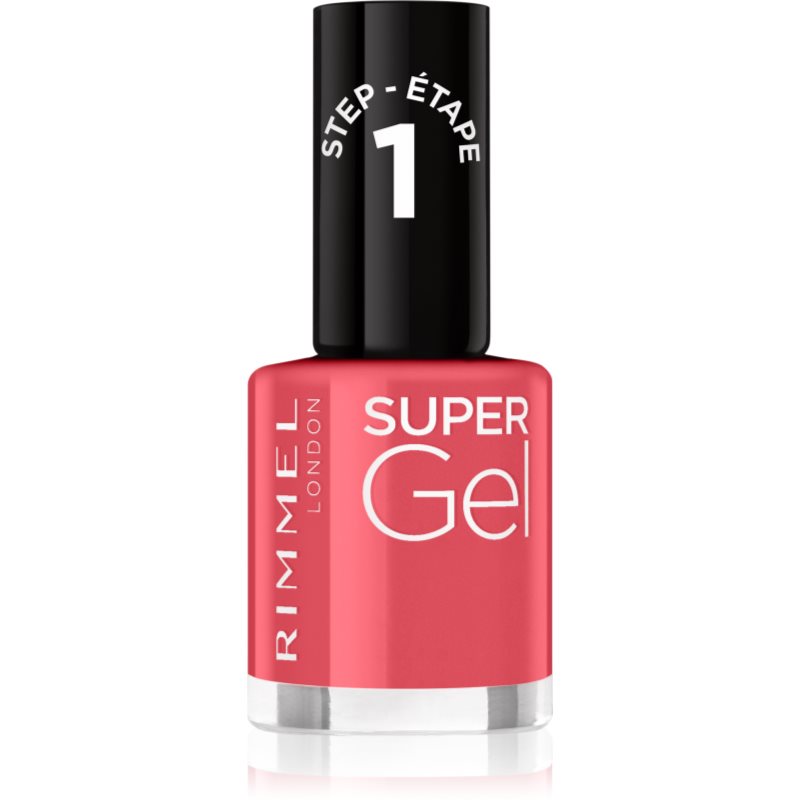 Rimmel London Super Gel firmy Kate Moss lakier do paznokci Duo Pack, 12, SOUL Session cieni, Nude 34776273032