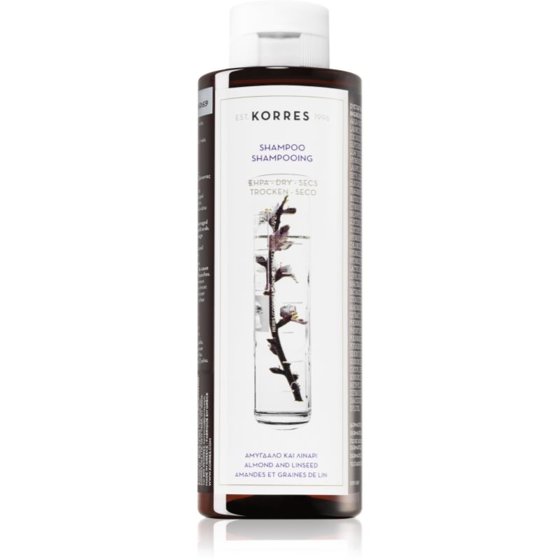 Korres Almond And Linseed Shampoo szampon z wyciągiem z migdałów i olejem lniany