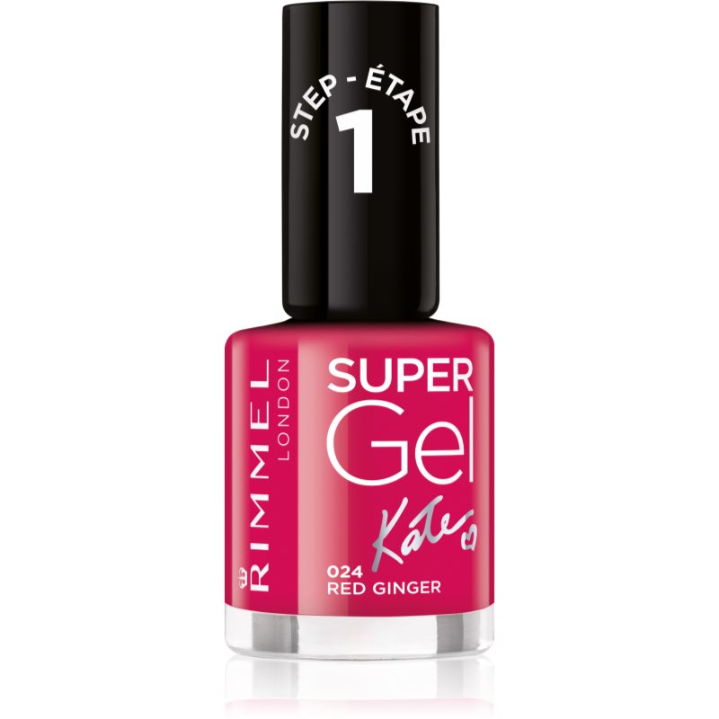 Rimmel Super Gel żelowy lakier do paznokci 024 Red Ginger 12ml