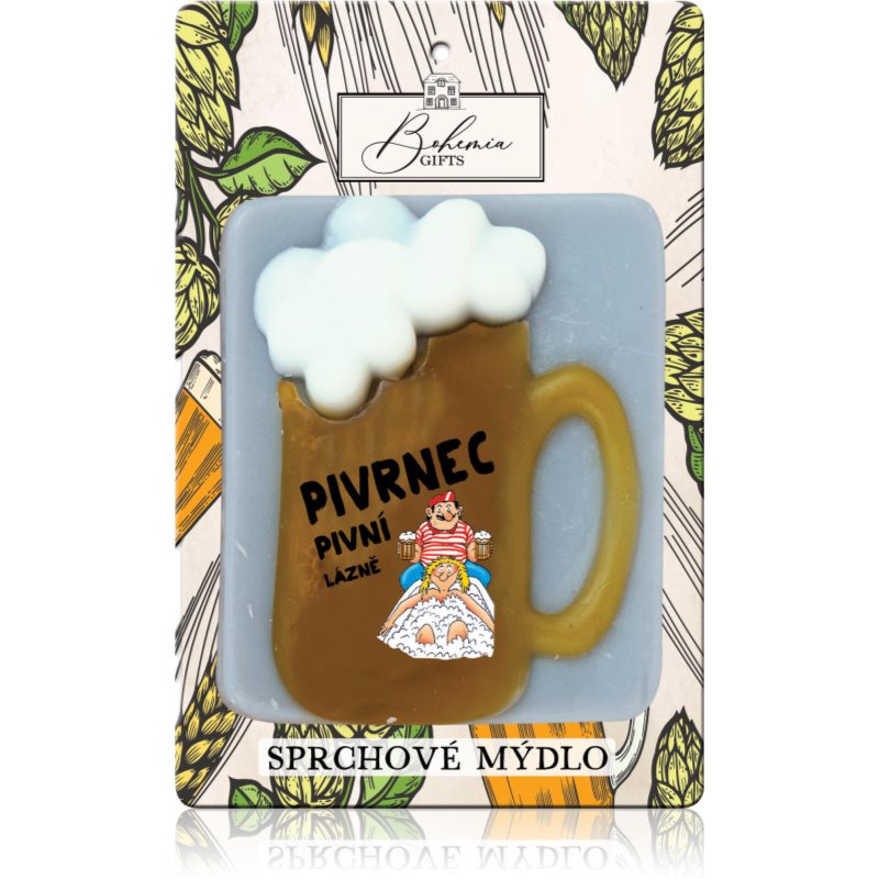 Bohemia Gifts & Cosmetics Beer ręcznie robione mydło z gliceryną 85 g