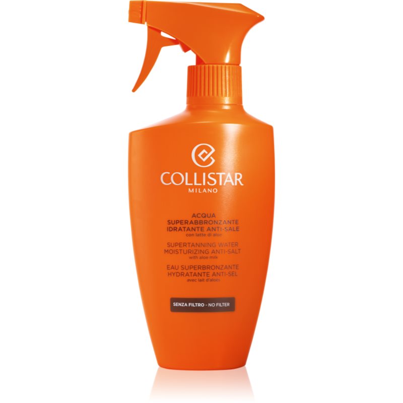 Collistar Spray brązujący do ciała - Supertanning Water Moisturizing Anti-Salt With Aloe Milk