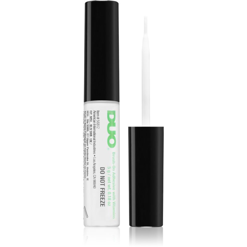 Ardell Duo Brush On Striplash Adhesive klej do rzęs z pędzelkiem Clear 5g