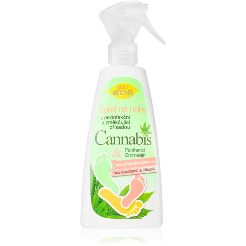 Bione Cosmetics Bio Cannabis odświeżający spray do stóp 260ml
