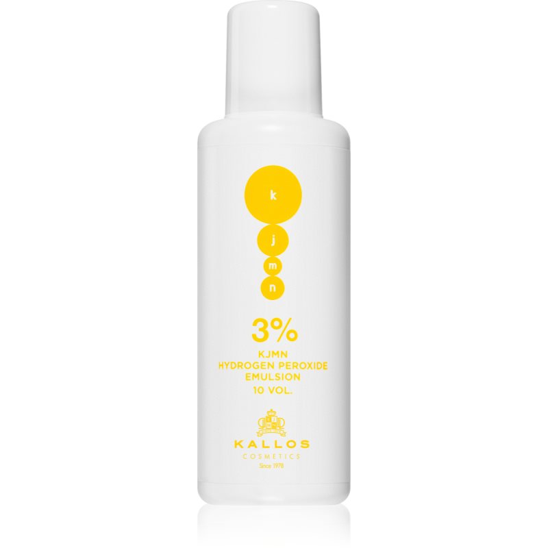 Kallos Cosmetics Utleniacz do włosów 3% - Cosmetics KJMN Hydrogen Peroxide Emulsion 10 vol. 3% Oxidation Water Utleniacz do włosów 3% - Cosmetics KJMN Hydrogen Peroxide Emulsion 10 vol. 3% Oxidation Water