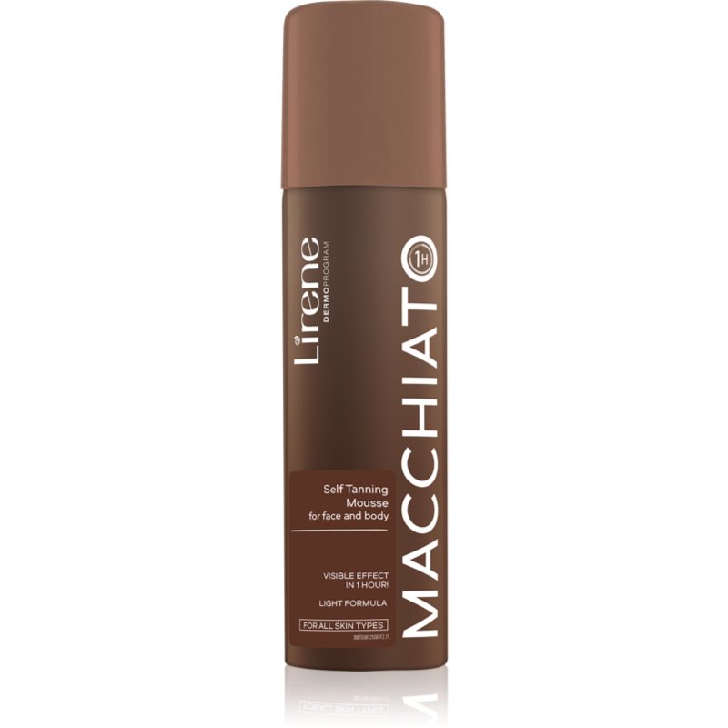 Lirene Body Arabica, samoopalający mus nawilżający do twarzy i ciała, 150 ml