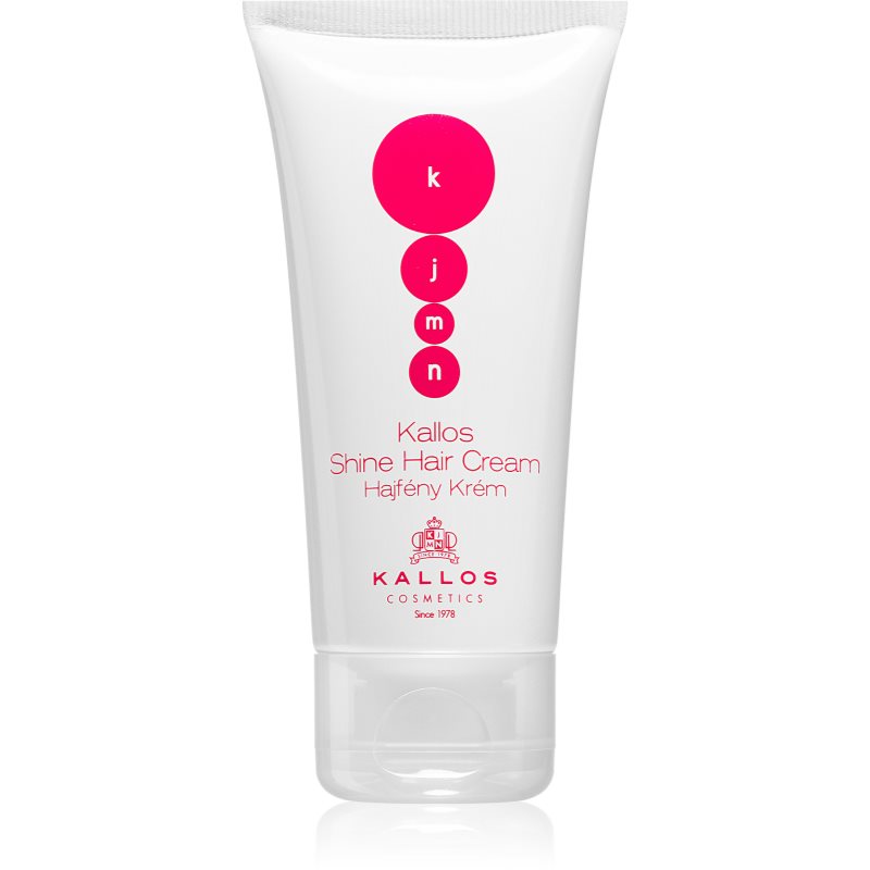 Kallos Cosmetics Nabłyszczający krem do włosów - Cosmetics KJMN Shine Hair Cream Nabłyszczający krem do włosów - Cosmetics KJMN Shine Hair Cream
