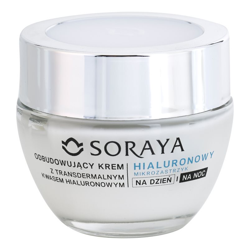 Soraya Hialuronowy Mikrozastrzyk 60+ krem na dzień i noc odbudowujący 50ml