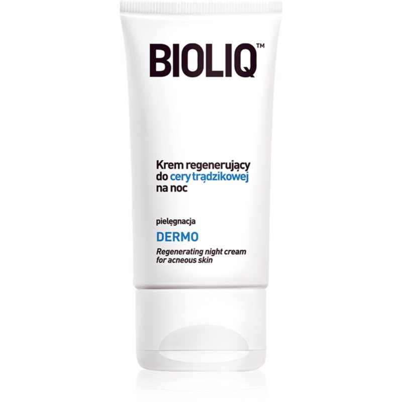 Aflofarm Bioliq dermo Krem regenerujący do cery trądzikowej na noc 50 ml