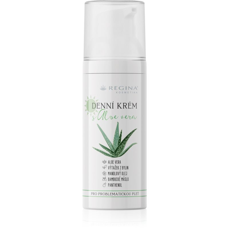 Regina Aloe Vera krem na dzień do twarzy z aloesem 50 ml