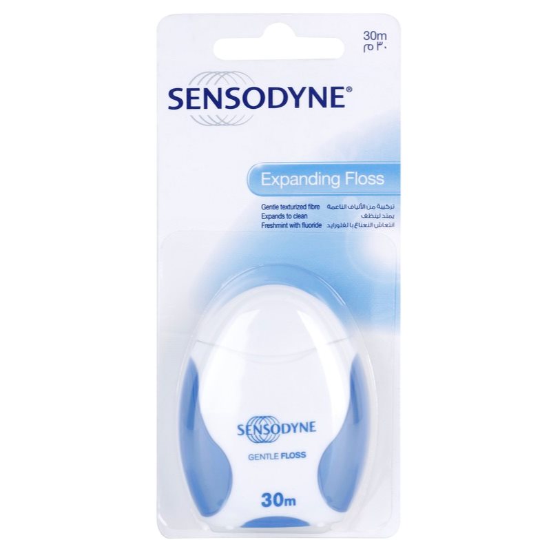 GLAXOSMITHKLINE Nić dentystyczna Sensodyne Expanding Floss 30 m