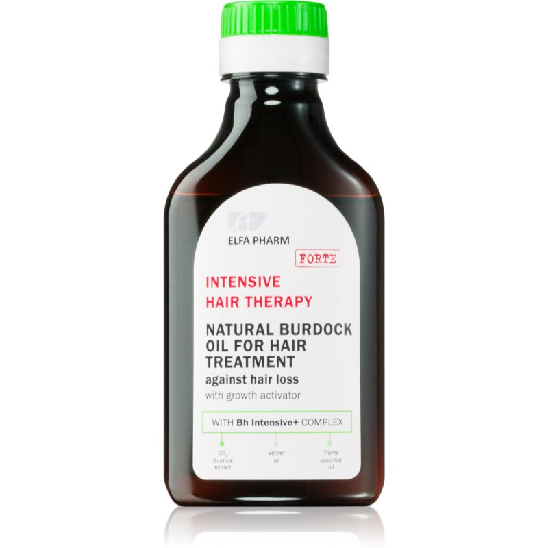 ELFA PHARM Forte naturalny olejek łopianowy przeciw wypadaniu włosów 100ml