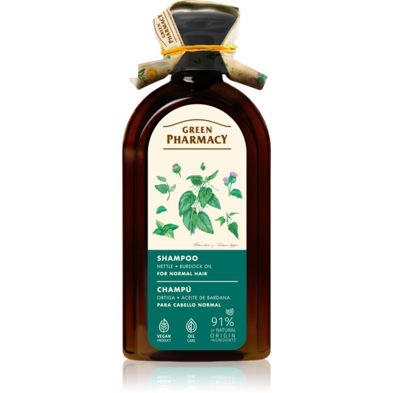 Elfa-Pharm POLSKA GREEN PHARMACY Szampon do włosów normalnych pokrzywa zwyczajna 350 ml 7050064