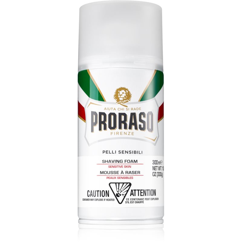 PRORASO Pianka do golenia do skóry wrażliwej - White Shaving Foam Pianka do golenia do skóry wrażliwej - White Shaving Foam