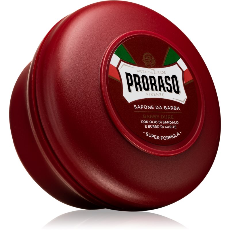 Proraso Mydło do golenia Masło shea i drzewo sandałowe - Proraso Red Shaving Soap Mydło do golenia Masło shea i drzewo sandałowe - Proraso Red Shaving Soap