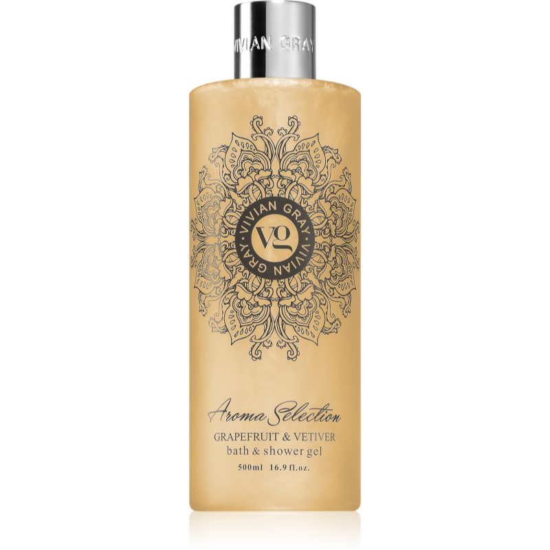 Vivian Gray Aroma Selection Bath & Shower Gel 500 ml Żel pod prysznic i do kąpieli Grapefruit & Vetiver