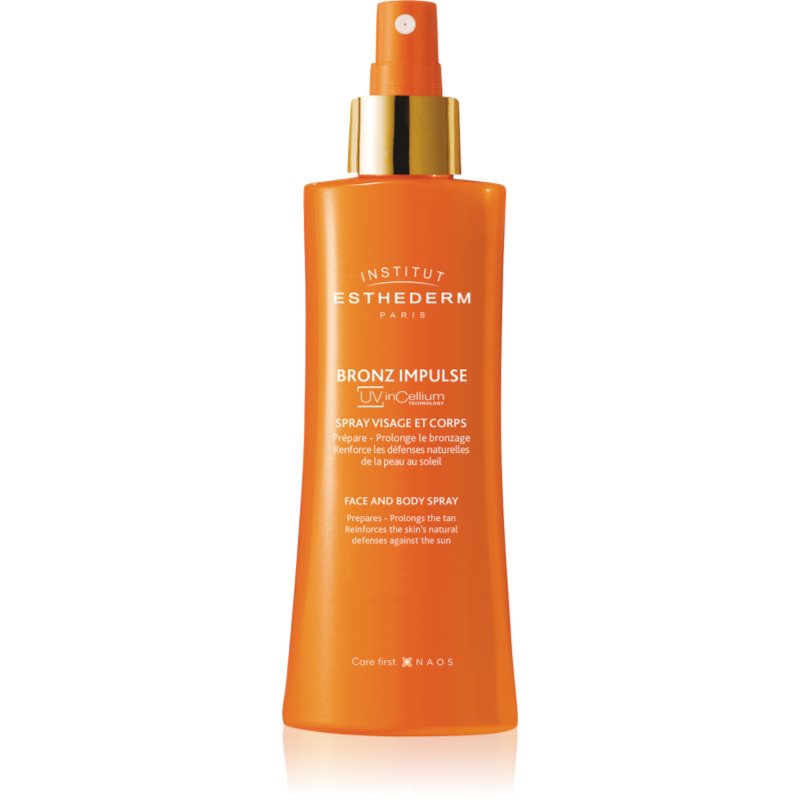 ESTHEDERM Uv In Cellium Spray Bronzant Spray do twarzy i ciała przyspieszający opalanie 150 ml