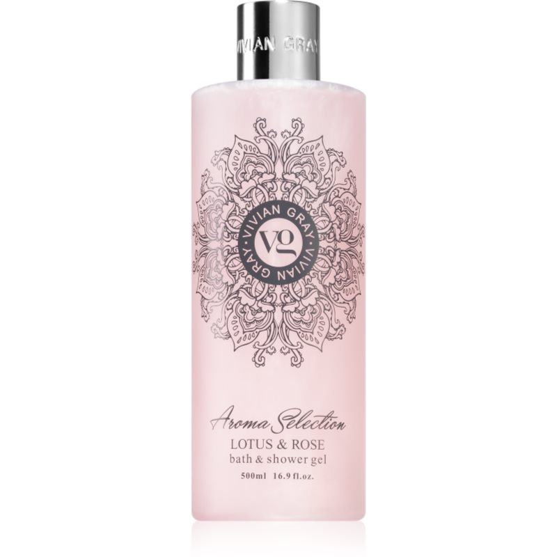 Vivian Gray Aroma Selection Bath & Shower Gel 500 ml Żel pod prysznic i do kąpieli Lotus & Rose