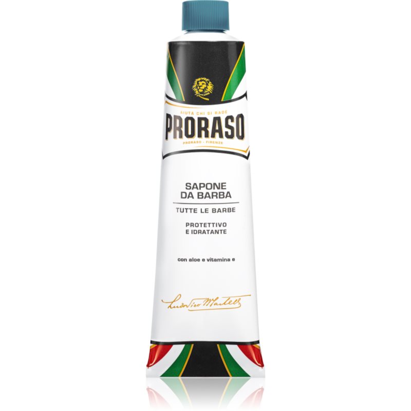 PRORASO Krem do golenia Aloes i witamina E - Blue Shaving Cream Krem do golenia Aloes i witamina E - Blue Shaving Cream