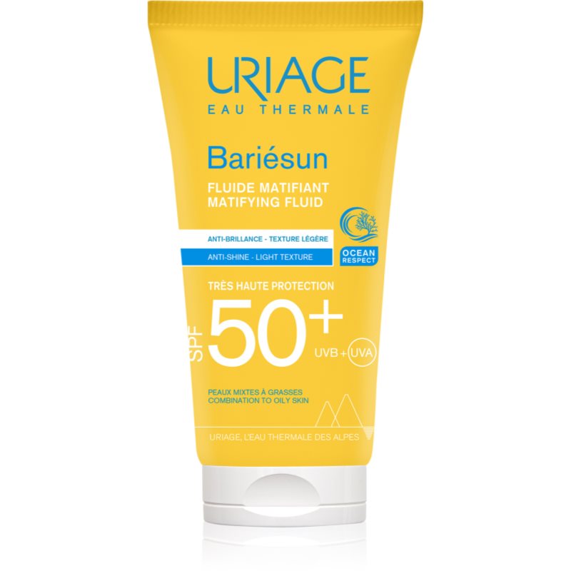 Uriage BARIÉSUN SPF 50+ krem matująco-nawilżający SPF50+ skóra mieszana i tłusta 50 ml