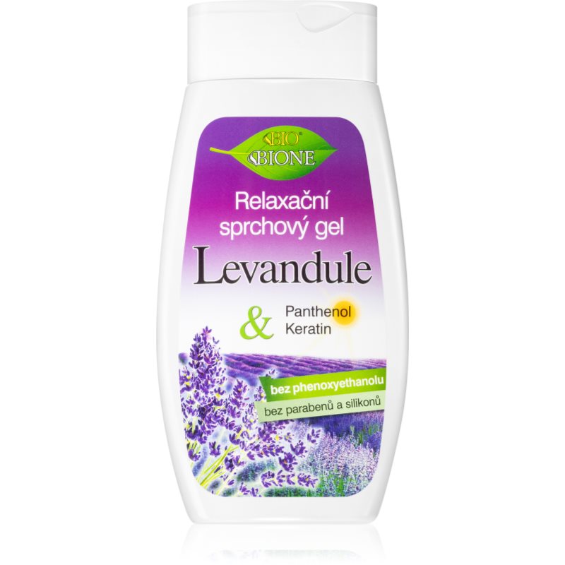 Bione Cosmetics Lavender relaksujący żel pod prysznic Relaksujący żel pod prysznic 260 ml