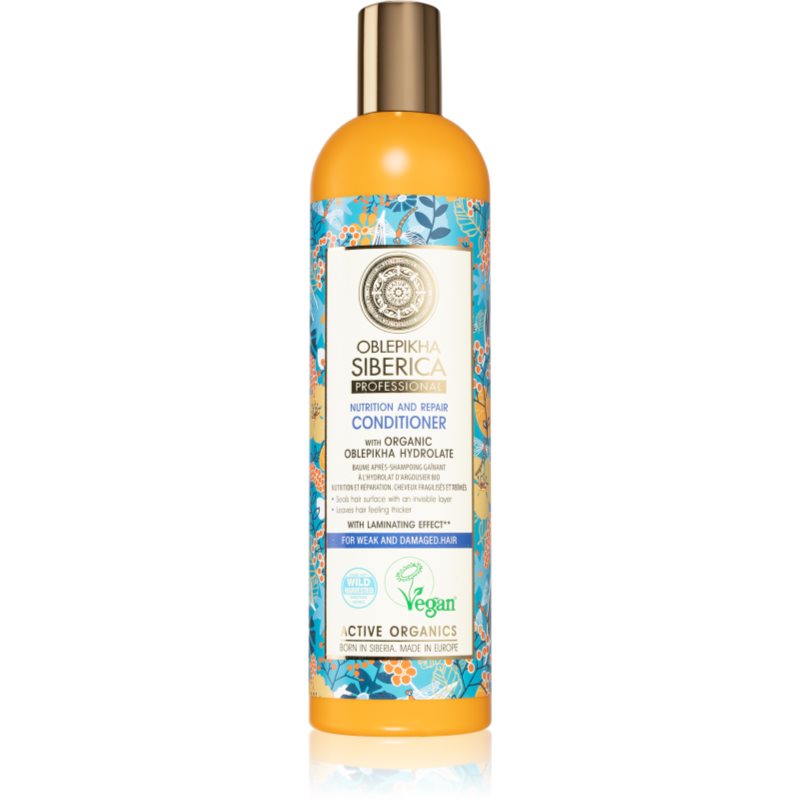 Natura Siberica Oblepikha Nutrition and Repair Coditioner odżywka do włosów 400ml