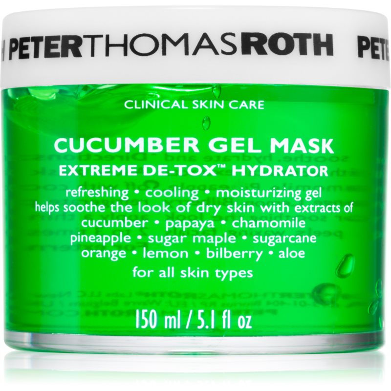 Peter Thomas Roth Cucumber Gel Mask Maseczka silnie nawilżająca z wyciągiem z ogórka 150 ml