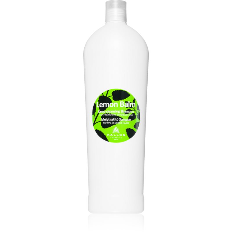 Kallos Cosmetics Szampon do włosów normalnych i przetłuszczających się - Cosmetics Lemon Balm Shampoo Szampon do włosów normalnych i przetłuszczających się - Cosmetics Lemon Balm Shampoo