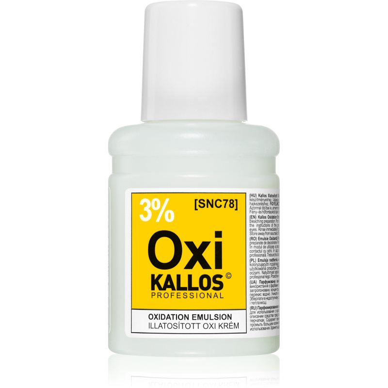Kallos Cosmetics Cosmetics Oxi 3% farba do włosów 60 ml