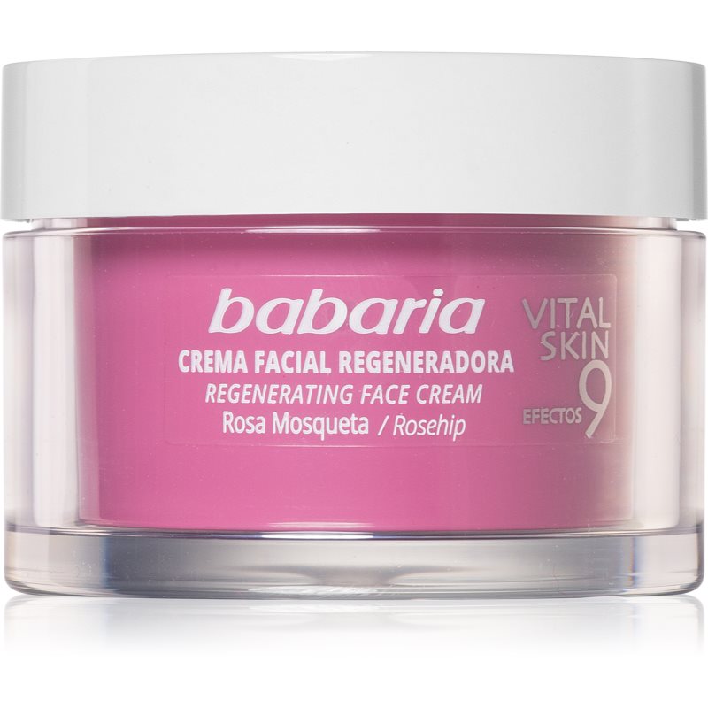 babaria Vital Skin Różowy mosqueta Anti fałd kremowy 9 efektów 50 ML BAB31650
