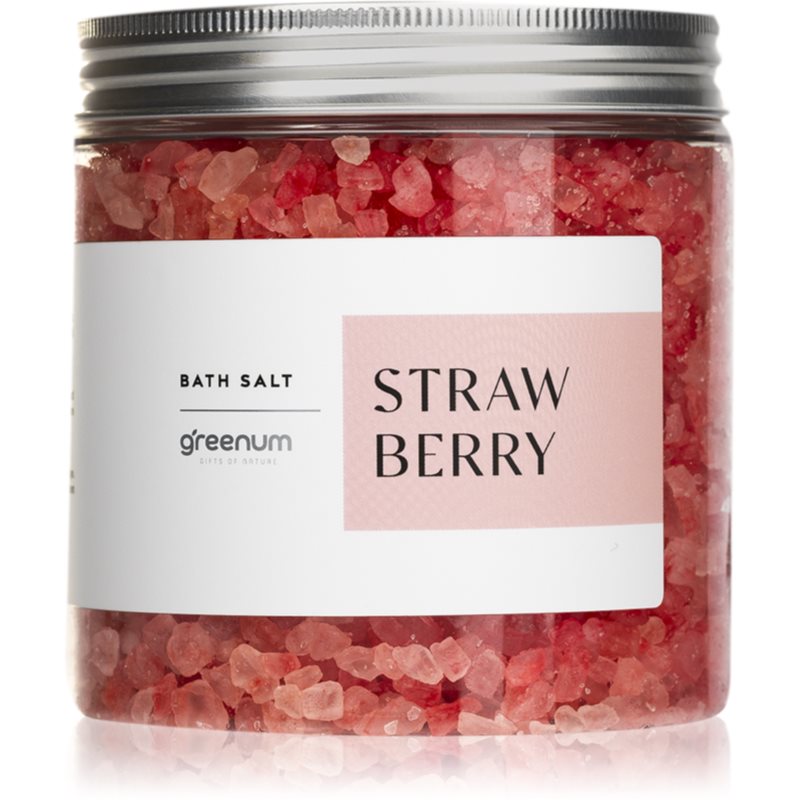 Greenum Strawberry sól do kąpieli 600 g