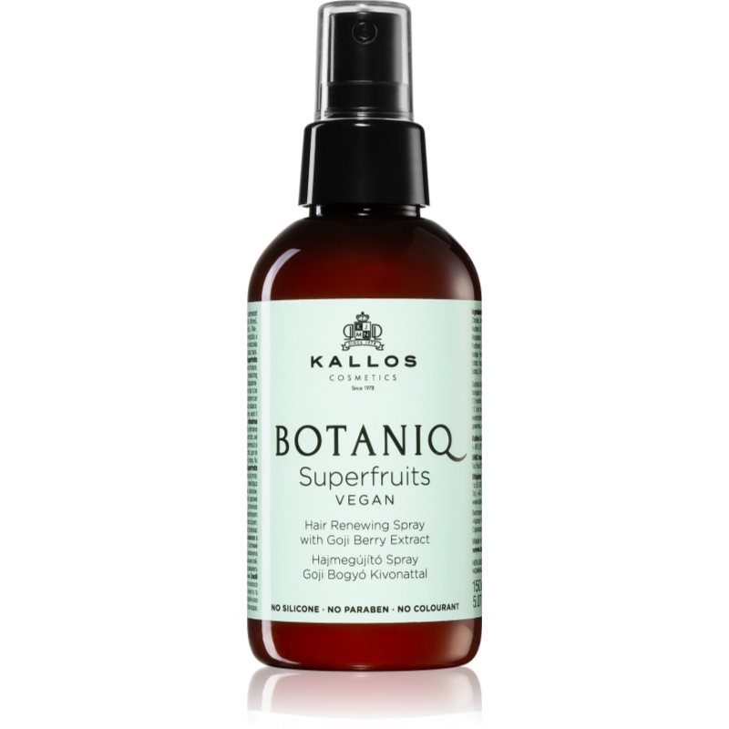 Kallos BOTANIQ SUPERFRUITS ODŚWIEŻAJACY SPRAY DO WŁOSÓW 150 ML