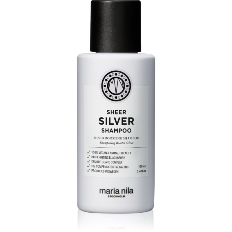 Maria Nila Maria nila Sheer Silver szampon, 1er Pack (1 X 100 ML) MN-3645