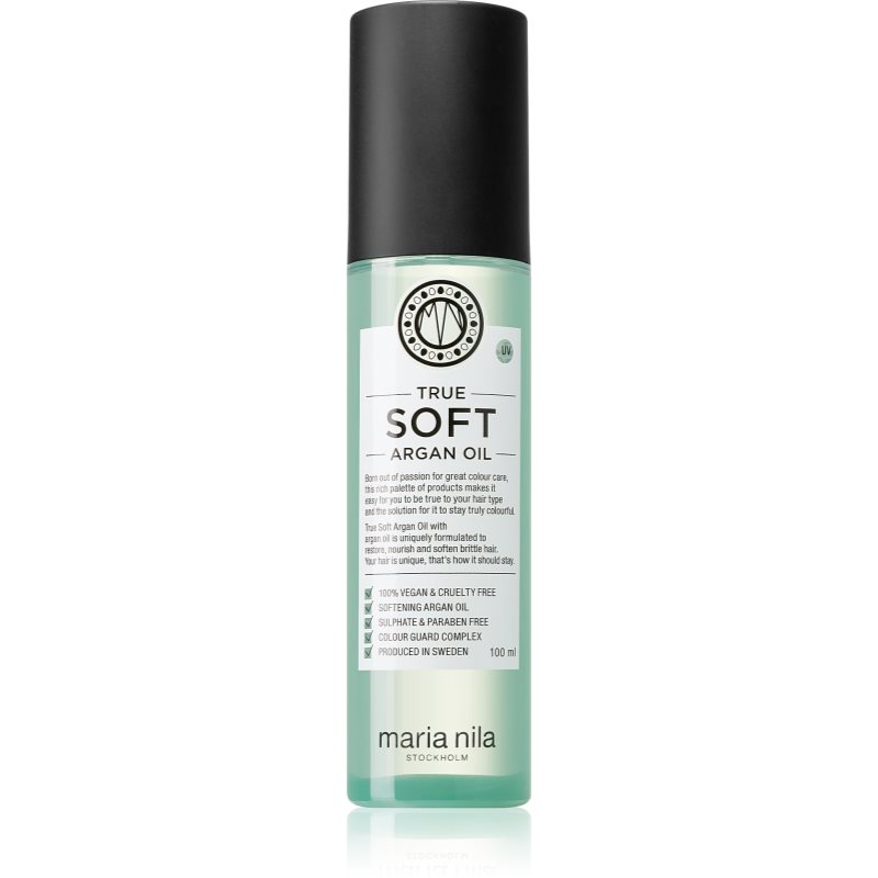 Argan Oil Odżywczy olej arganowy do włosów suchych i zniszczonych True Soft 100 ml