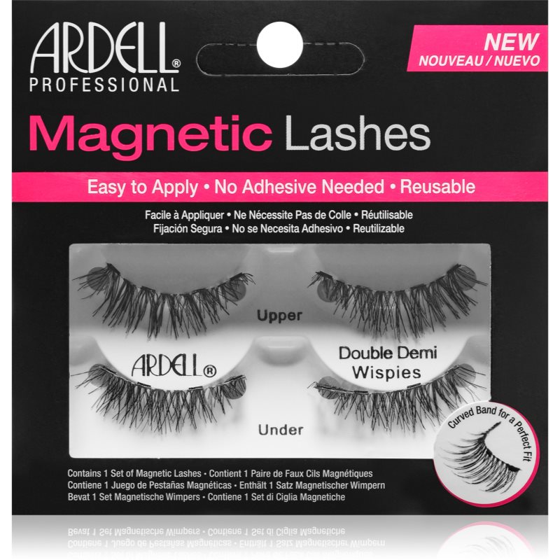 Ardell Magnetic Lashes - Magnetyczne rzęsy na pasku - DOUBLE DEMI WISPIES ARDLRPA-01-NAPA