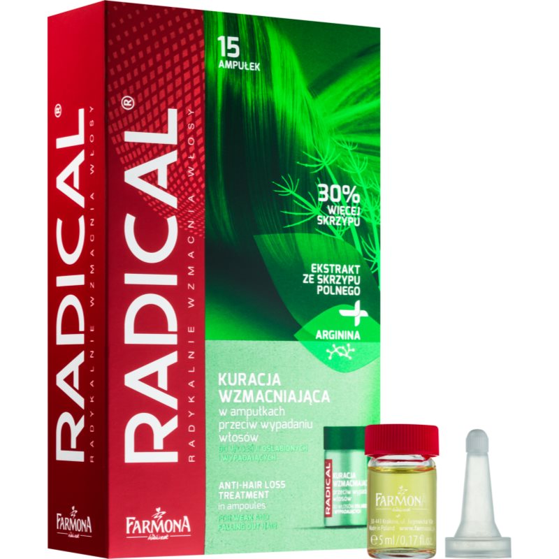 Radical Kuracja wzmacniająca w ampułkach przeciw wypadanu włosów 15x 5ml