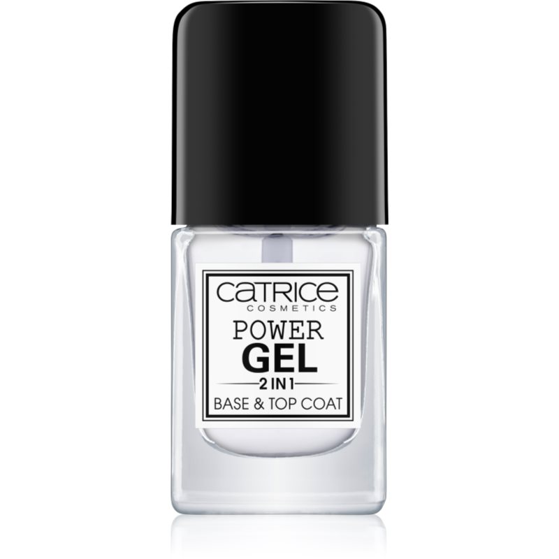 Catrice POWER GEL 2 IN 1 - BASE & TOP COAT - Baza i lakier nawierzchniowy w jednym CATTBLWJE-01