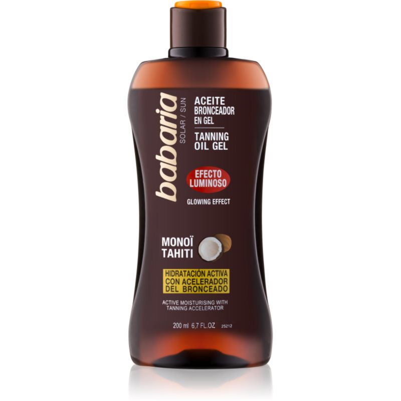 Babaria Sun Bronceadora żel rozświetlający wspomagający opalanie 200 ml